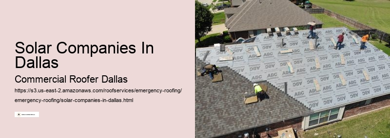 Solar Companies In Dallas