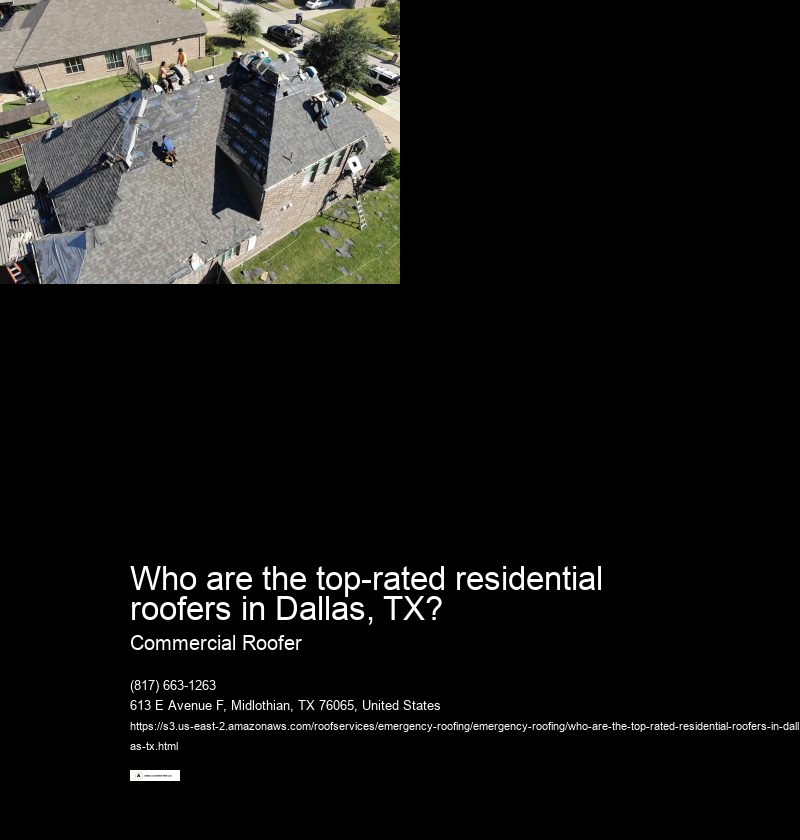 Who are the top-rated residential roofers in Dallas, TX?