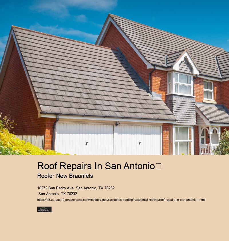 Roof Repairs In San Antonio	 