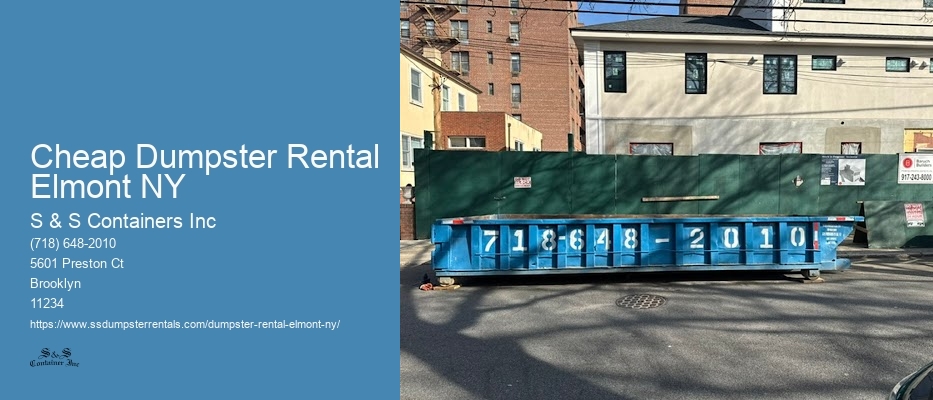 1 Yard Dumpster Rental