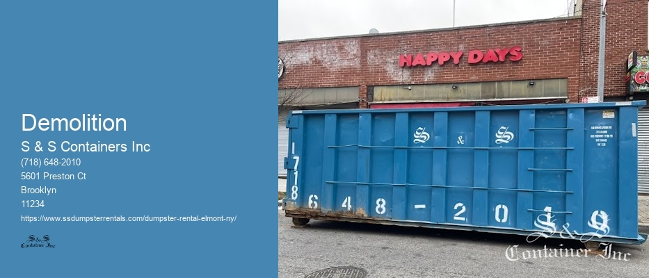 Garbage Container Rental Elmont