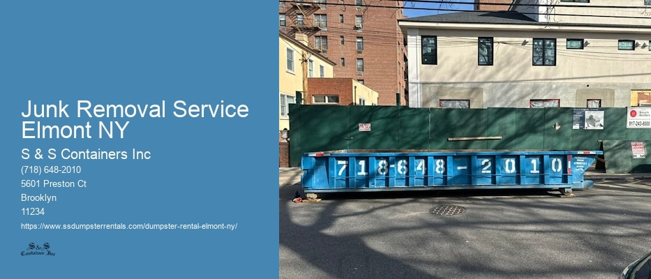 Waste Management Service Elmont NY
