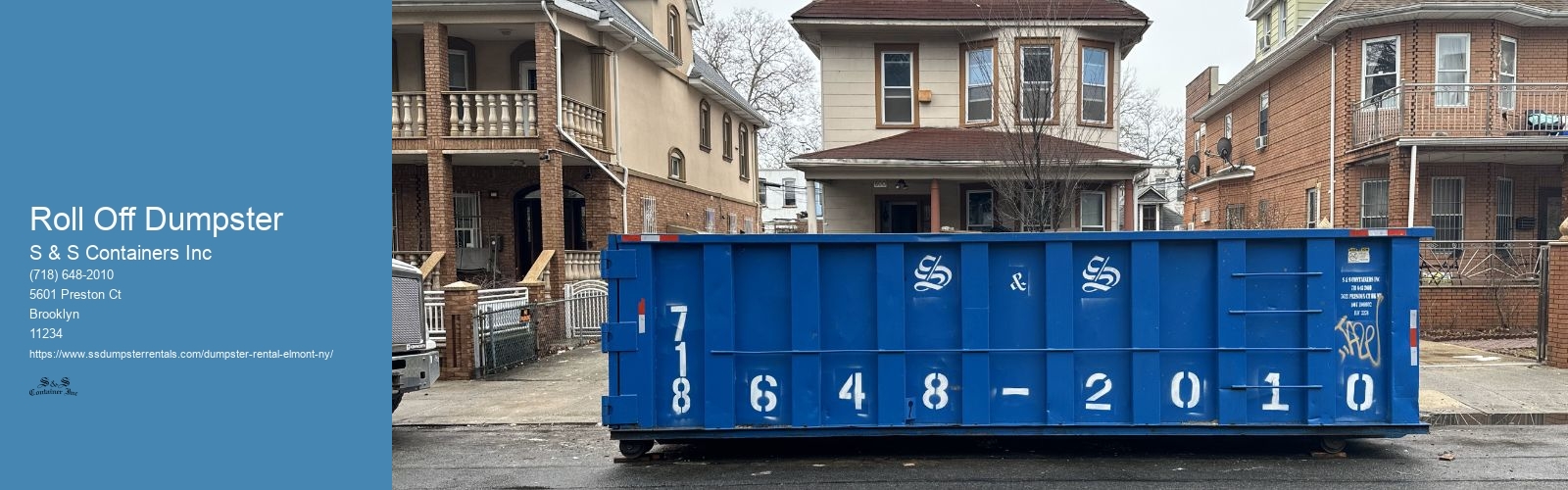 Roll Off Dumpster