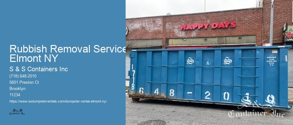 Waste Disposal Services Elmont