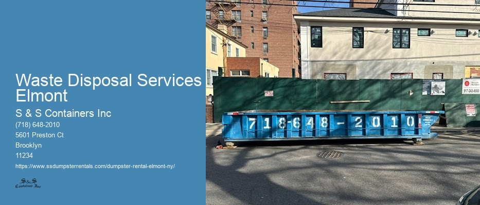 Elmont NY Roll Off Dumpsters