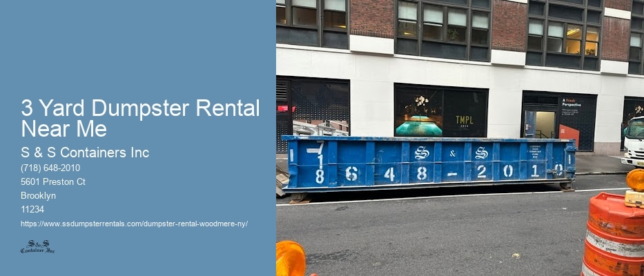 7 Yard Dumpster Rental
