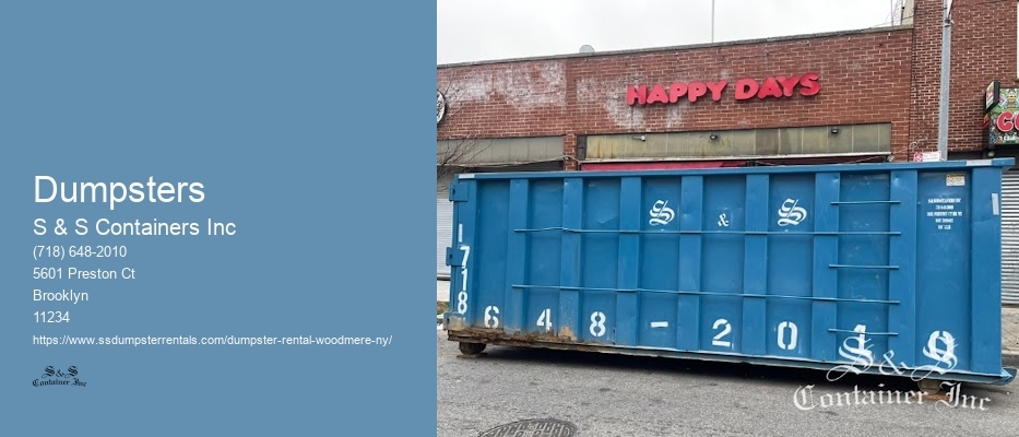 Yard Dumpster Rental