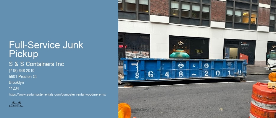 Dumpster Rental Woodmere NY Prices