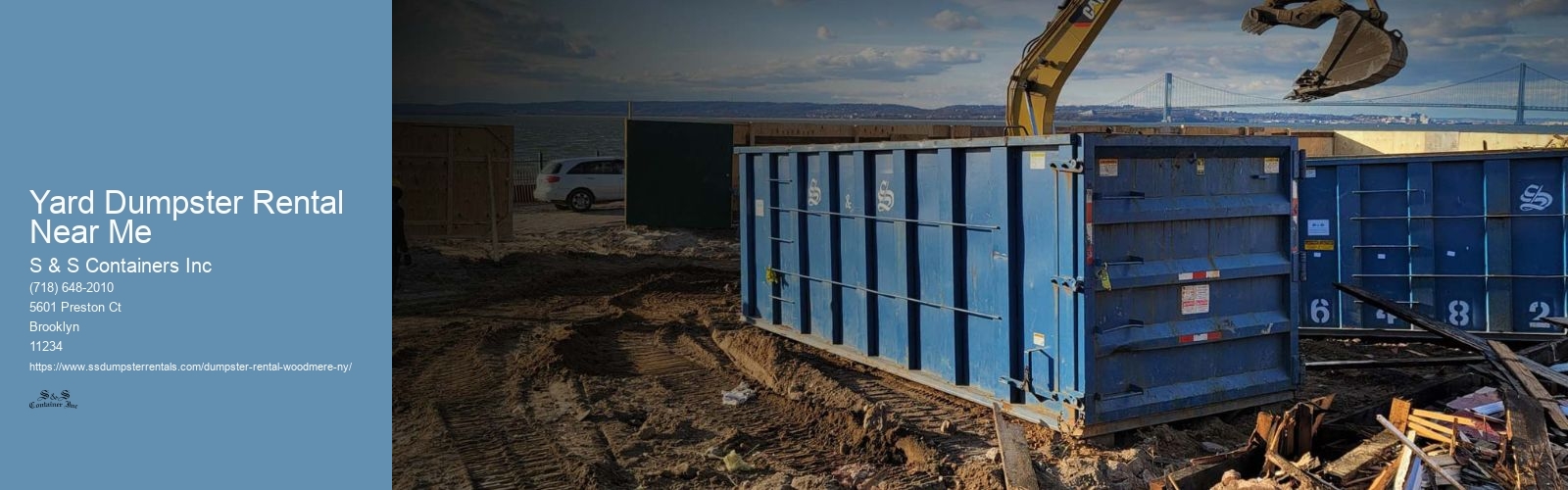 Yard Dumpster Rental Near Me