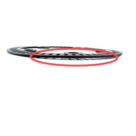 Disco ABS Dianteiro Triumph Daytona 675R 2016 AVARIA (024)
