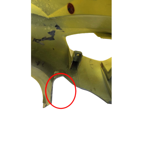 Carenagem Frontal Painel Suzuki Burgman 125 2007 AVARIA 028