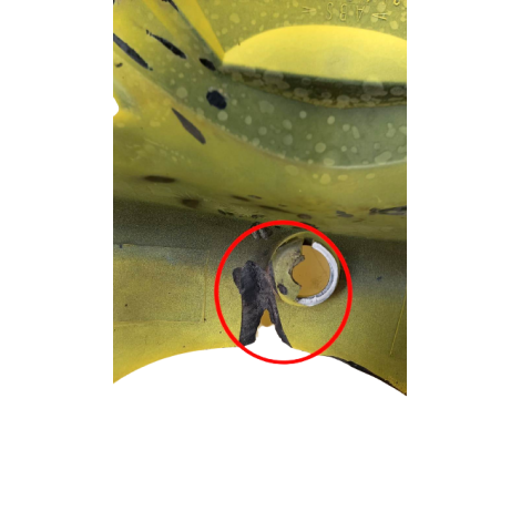 Carenagem Frontal Painel Suzuki Burgman 125 2007 AVARIA 028