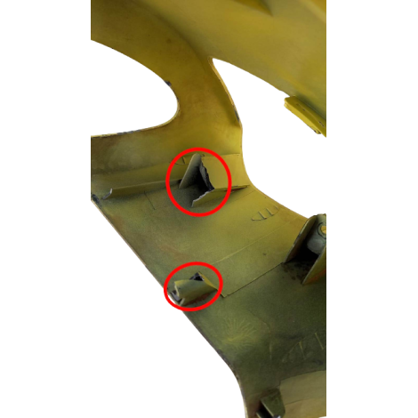 Carenagem Frontal Painel Suzuki Burgman 125 2007 AVARIA 028