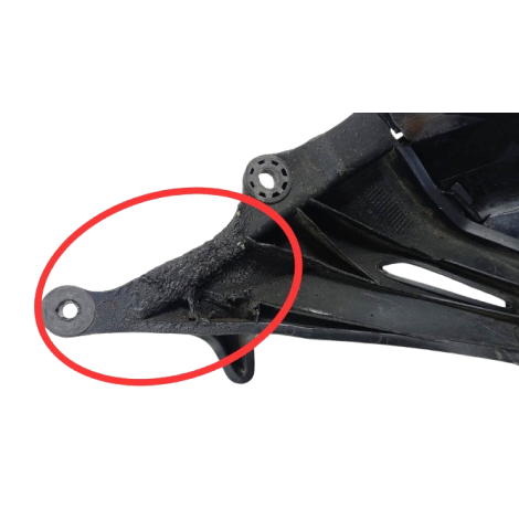 Acabamento Suporte Placa Honda Cbr 1000 RR 2007 Original 038