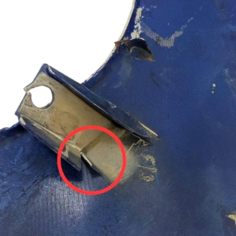 Carenagem Lateral Direita Yamaha Yzf R1 2008 Original AVARIA