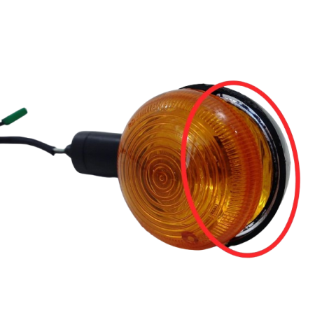 Pisca Dian Esq Royal Enfield Meteor 350 2023 Orig AVARIA 054