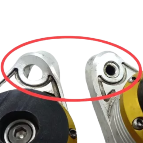 Suporte Slider Honda Modelo Cbr 600F Ano 2014 AVARIA (057)