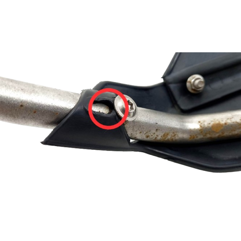 Protetor Mão Direito BMW F800 GS 2012 Original AVARIA (062)