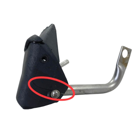 Protetor Mão Esquerdo BMW F800 GS 2012 Original AVARIA (062)