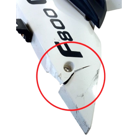 Carenagem Lateral Esq Bmw F800 GS 2012 Original AVARIA (060)