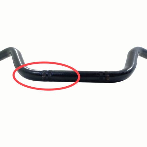 Guidão Suzuki V-Strom 1000 2009 Original Avaria TORTO (070)