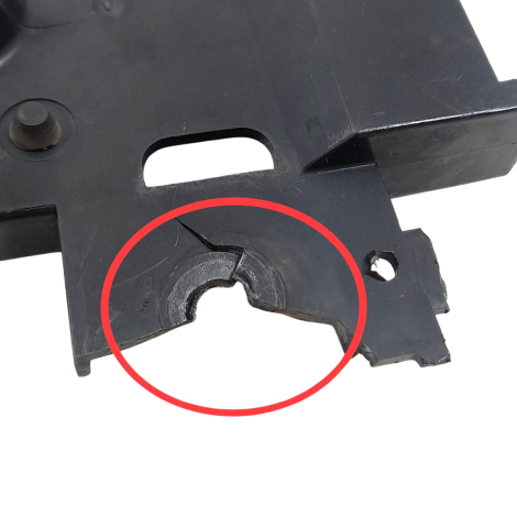 Suporte Radiador Yamaha Yzf R1 Ano 2009 Original AVARIA 072