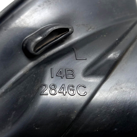 Borracha Duto Ar Esquerda Yamaha Yzf R1 2009 Original 074