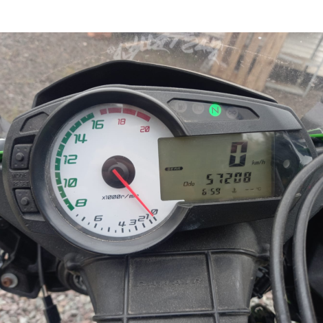 正敏 Painel Velocímetro Kawasaki ZX6 R Ano 2010 Original (075) | 4A