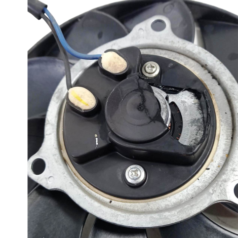 Ventoinha Radiador Kawasaki Z400 2020 Original AVARIA (078) | 4A