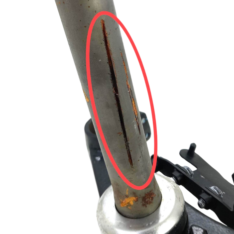 Mesa Inferior Kawasaki Z400 Ano 2020 Original AVARIA (078)