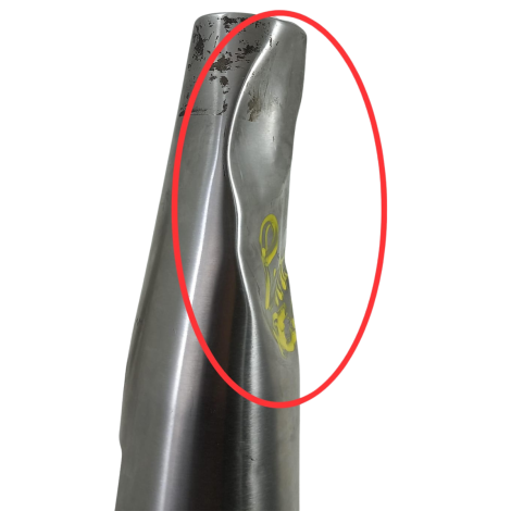 Capa Bengala Superior Direita Midnight Star 950 2010 AVARIA