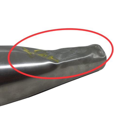 Capa Bengala Superior Direita Midnight Star 950 2010 AVARIA