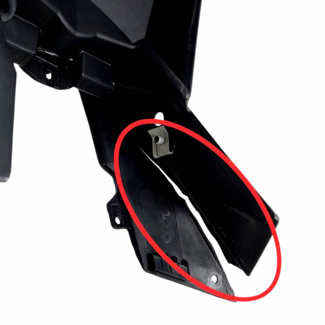 Suporte Placa Marca Bmw F800 GS Ano 2013 Original AVARIA