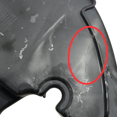 Acabamento Mesa Inferior Bmw F800 GS 2013 Original AVARIA
