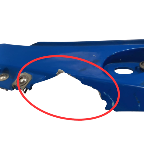 Carenagem Direita Caixa Ar Bmw F800 GS 2013 Original AVARIA