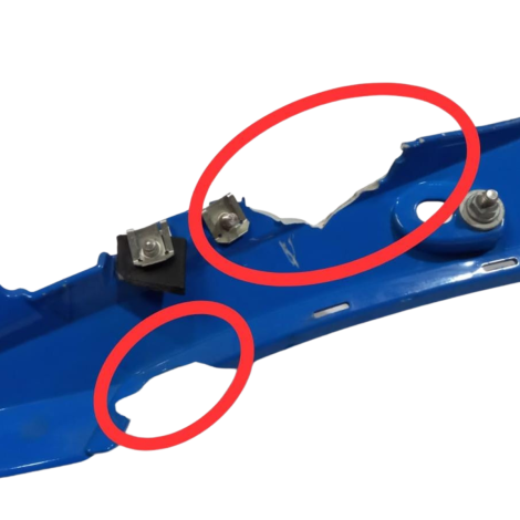 Carenagem Direita Caixa Ar Bmw F800 GS 2013 Original AVARIA