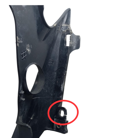 Acabamento Rabeta Esqrd Honda Cb 300 R 2010 Original AVARIA