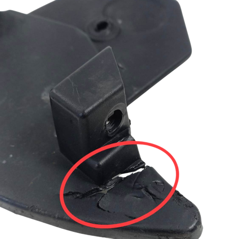 Acabamento Mesa Inferior BMW G310 GS 2018 Original AVARIA