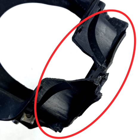 Aranha Suporte Farol Painel BMW G310 GS 2018 Original AVARIA