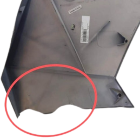 Lateral Direita Carenagem Bmw K1200 Gt Ano 2007 Com Avaria