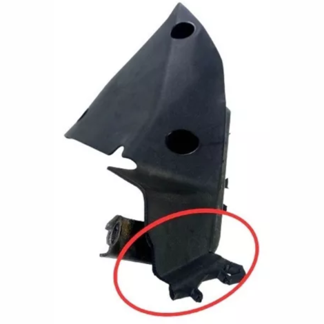 Carenagem Interna Direita Kawasaki Z1000 2012 Origina Avaria