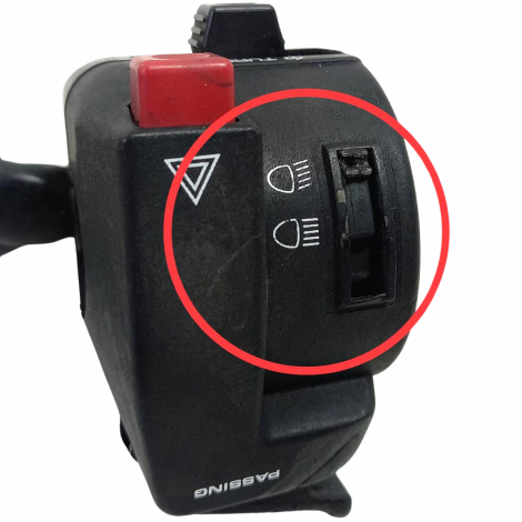 Chave Luz Marca Honda CBR 1000 RR Ano 2008 Original AVARIA