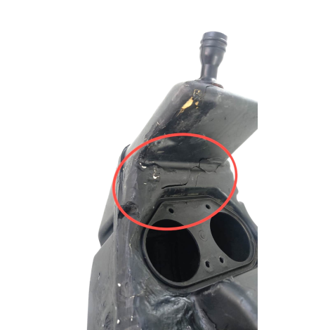 Caixa Filtro Ar Marca Kawasaki Er6n Ano 2011 Original AVARIA