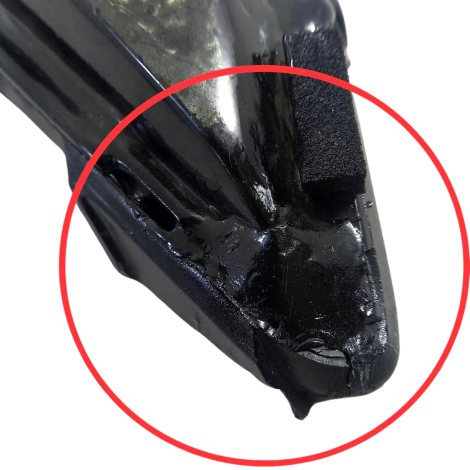 Seta Pisca Diant Direita Kawasaki Er6n 2011 Original AVARIA