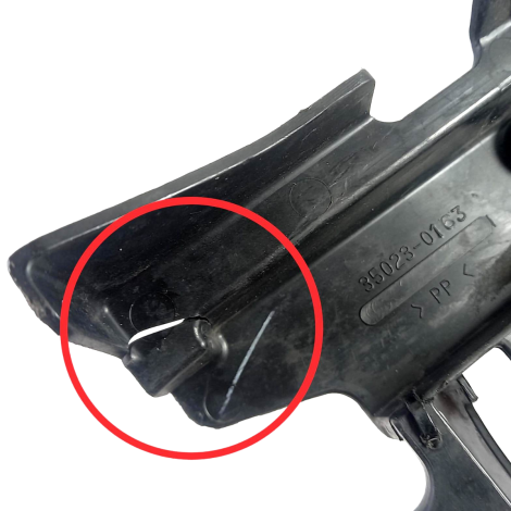 Caixa Bateria Kawasaki Modelo Er6n Ano 2011 Original AVARIA