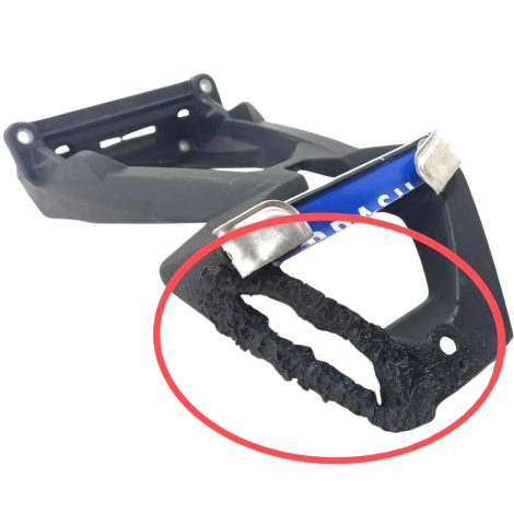 Porta Placa Marca Bmw Modelo F800 R Ano 2011 Original Avaria