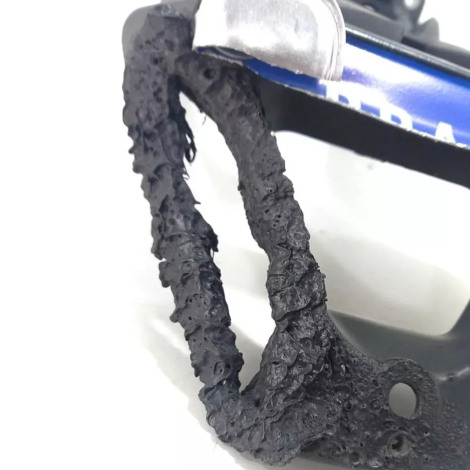 Porta Placa Marca Bmw Modelo F800 R Ano 2011 Original Avaria