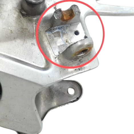 Bacalhau Esquerdo Marca Bmw F800 R Ano 2011 Original Avaria 