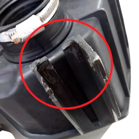 Caixa Filtro Ar Bmw Modelo F800r Ano 2011 Original Avaria