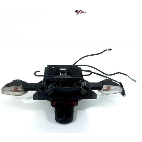 Porta Placa Kawasaki Ninja 300 Z300 Ano 2013 Original Avaria